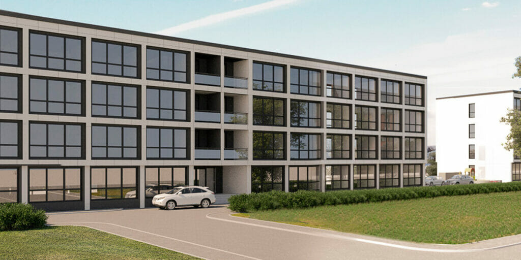 Duntes parks (Duntes iela 21A) - Daugiabutis - vizualizacija