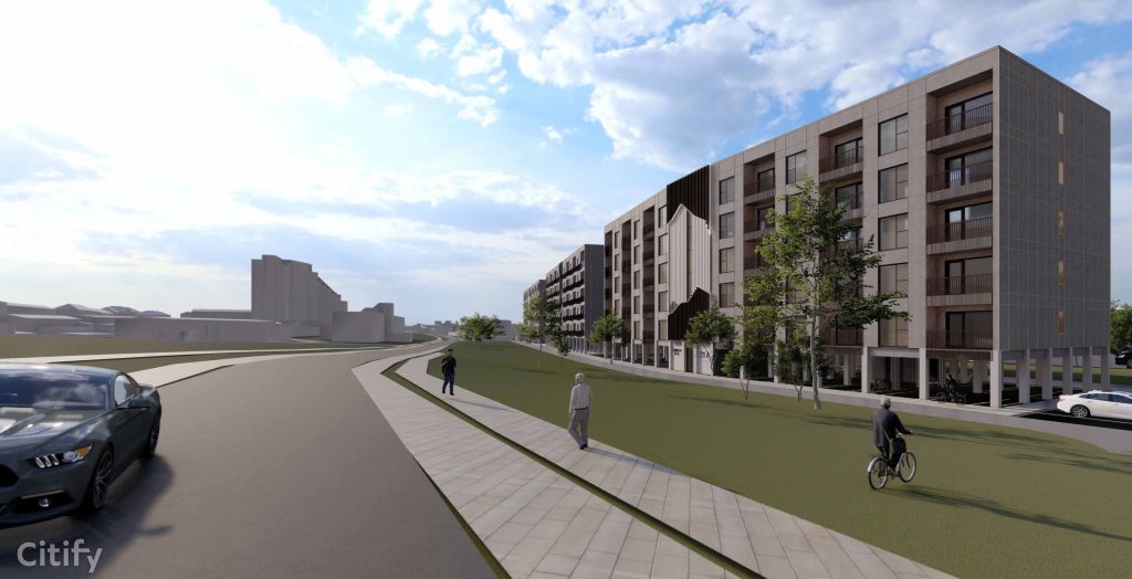 Duntes parks (Duntes iela 21A) - Multi apartment - visualization