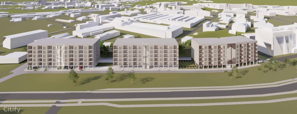 Duntes parks (Duntes iela 21A) - Multi apartment - visualization