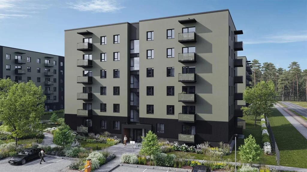 Valterciems - 3. kārta (Ēvalda Valtera iela 42) - Multi apartment - visualization