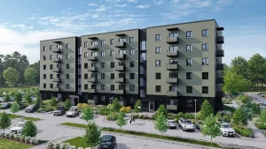 Valterciems – 1. kārta, 2. ēka – Ēvalda Valtera iela 44B visuaalne