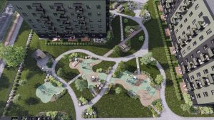 Valterciems – 1. kārta, 3. ēka – Ēvalda Valtera iela 44 visuaalne