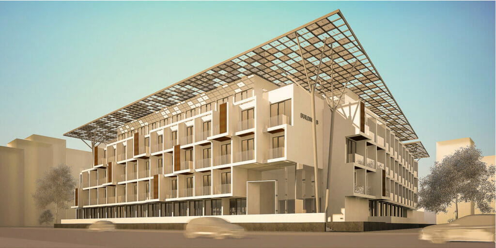 Ezermalas parks (Ezermalas iela 2H) - Korterelamu - visuaalne