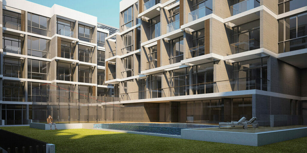 Ezermalas parks (Ezermalas iela 2H) - Korterelamu - visuaalne