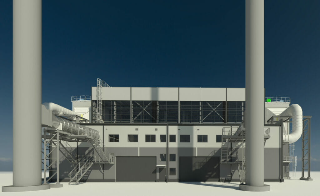 Ganību dambis 21D (Ganību dambis 21D) - Energy plant - visualization