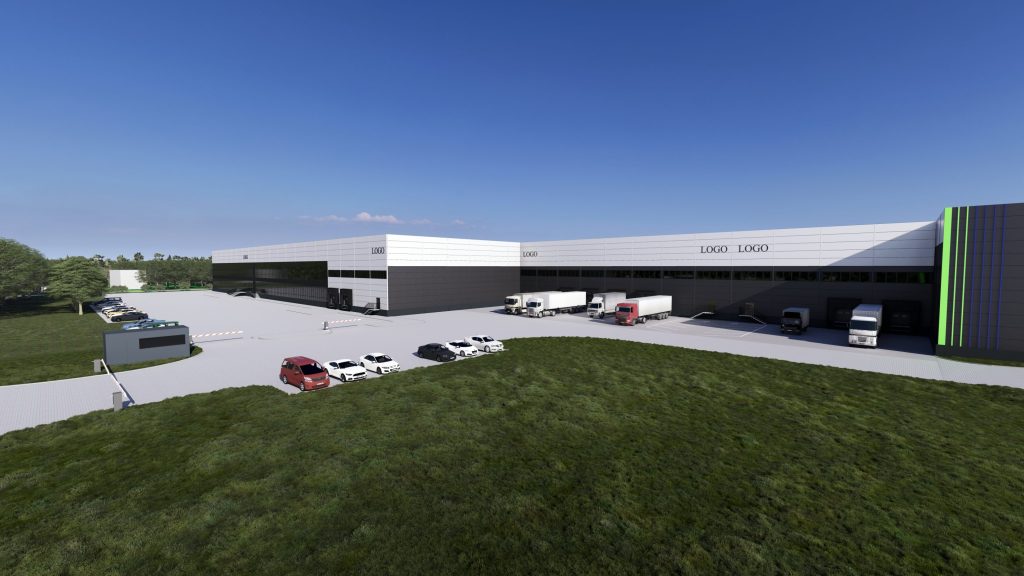 SIRIN Park Mārupe - 1. kārta - Grenču iela 5 (Grenču iela 5) - Sandėlys / Platinimo centras - vizualizacija