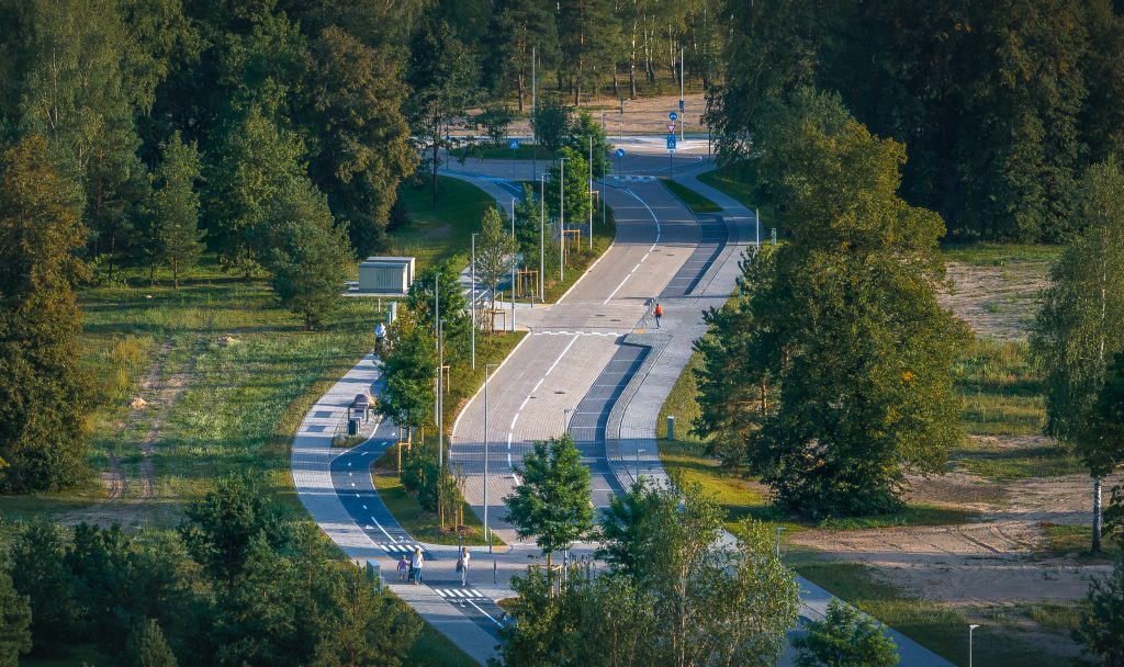 Mežaparka Rezidences teritorijas infrastruktūras izbūve - 2.kārta (Jaunā Mežaparka iela) - Street - construction photos