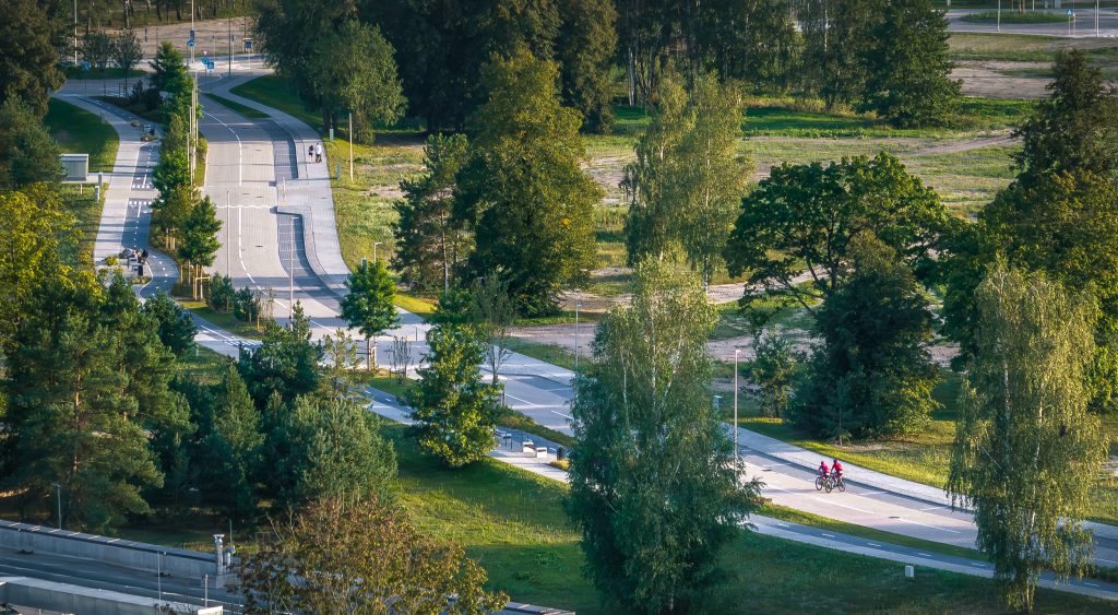 Mežaparka Rezidences teritorijas infrastruktūras izbūve - 2.kārta (Jaunā Mežaparka iela) - Street - construction photos