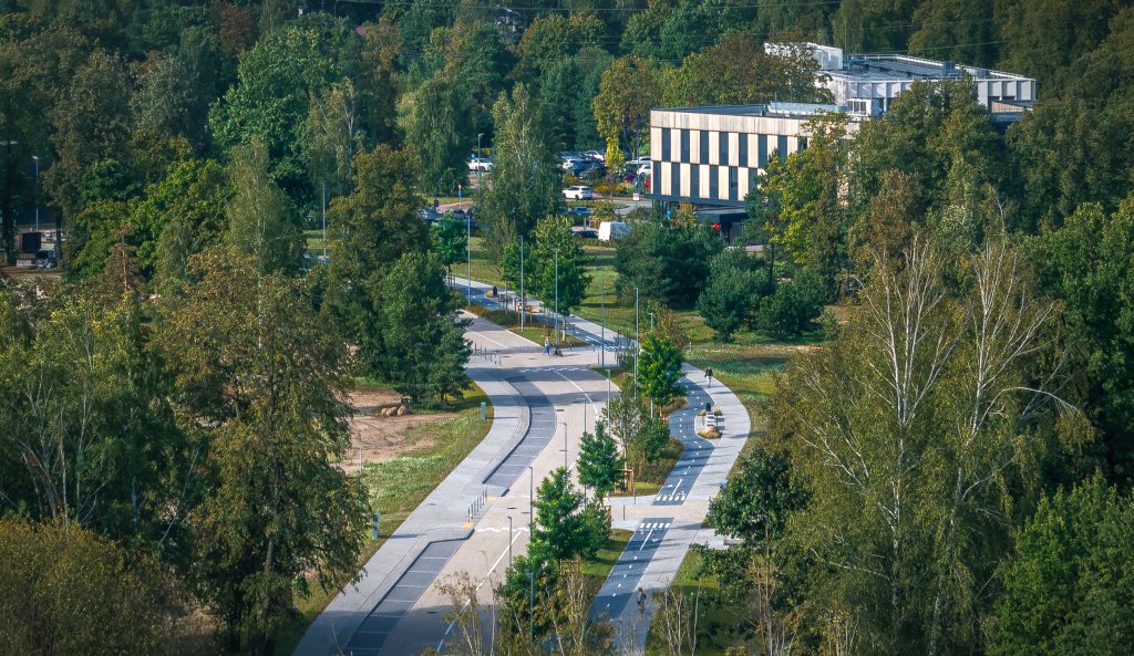 Mežaparka Rezidences teritorijas infrastruktūras izbūve - 2.kārta (Jaunā Mežaparka iela) - Street - construction photos