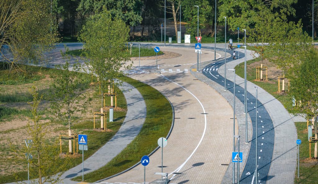 Mežaparka Rezidences teritorijas infrastruktūras izbūve - 2.kārta (Jaunā Mežaparka iela) - Street - construction photos