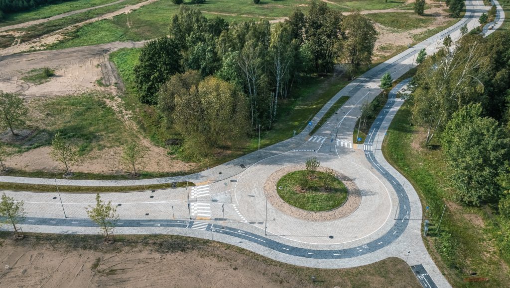 Mežaparka Rezidences teritorijas infrastruktūras izbūve - 2.kārta (Jaunā Mežaparka iela) - Street - construction photos
