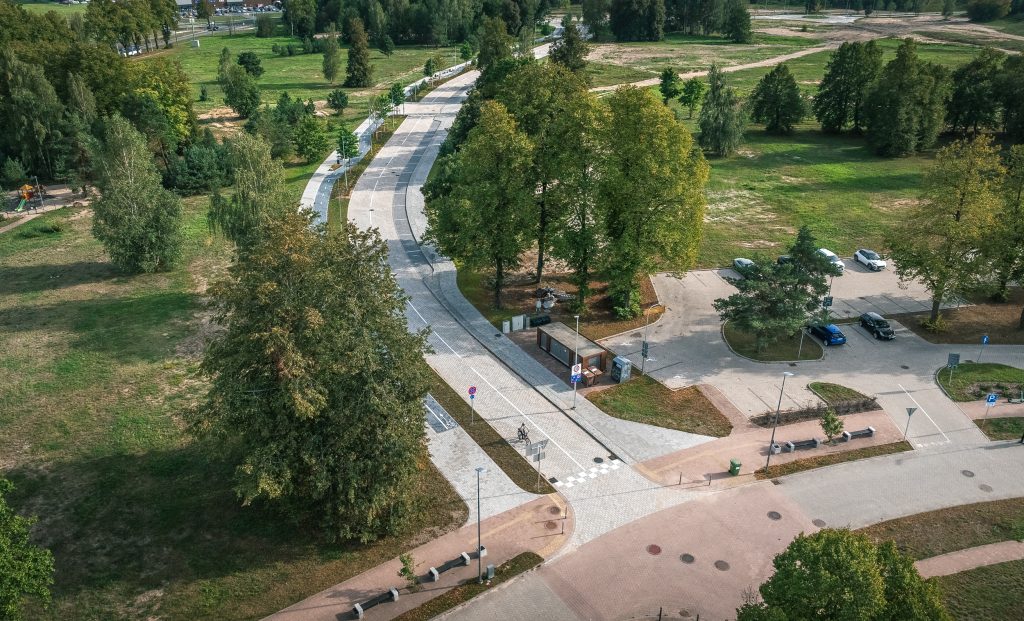 Mežaparka Rezidences teritorijas infrastruktūras izbūve - 2.kārta (Jaunā Mežaparka iela) - Street - construction photos