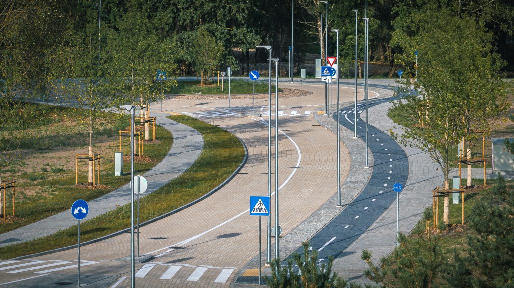 Mežaparka Rezidences teritorijas infrastruktūras izbūve - 2.kārta (Jaunā Mežaparka iela) - Street - construction photos