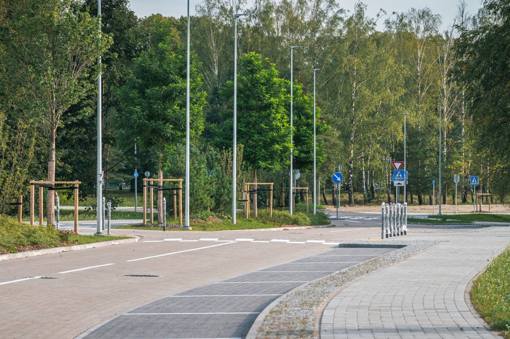 Mežaparka Rezidences teritorijas infrastruktūras izbūve - 2.kārta (Jaunā Mežaparka iela) - Street - construction photos