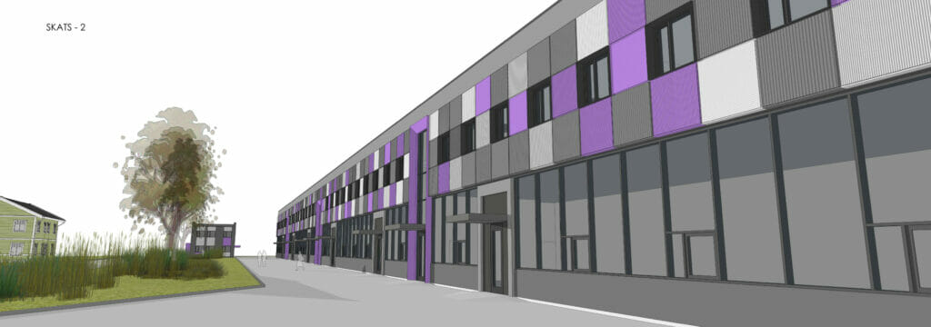 "Tonybet Padel" arēna (Kauguru iela 8, 10) - Birojs / Elastīgu platību, Noliktava / Izplatīšanas centrs - vizualizācija