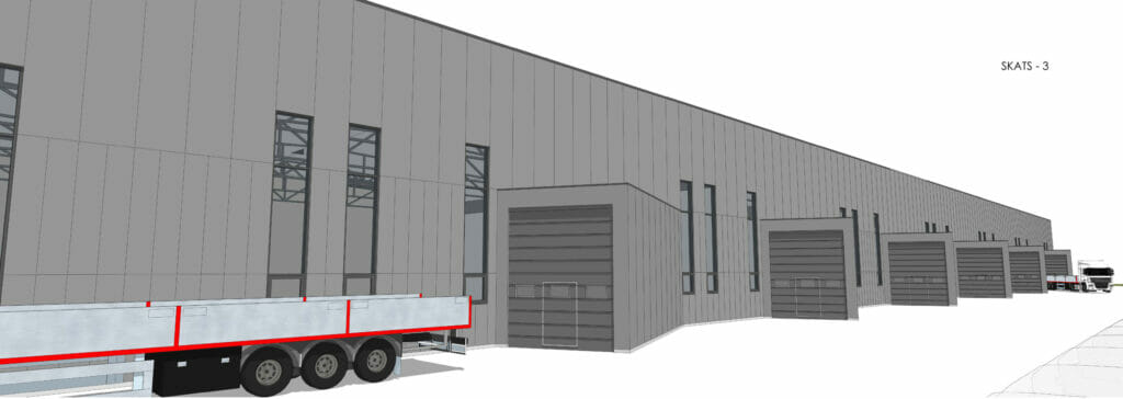 "Tonybet Padel" arēna (Kauguru iela 8, 10) - Birojs / Elastīgu platību, Noliktava / Izplatīšanas centrs - vizualizācija