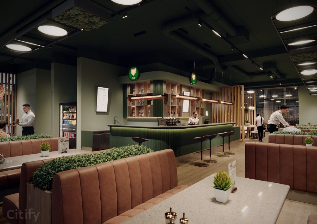 "Tonybet Padel" arēna (Kauguru iela 8, 10) - Birojs / Elastīgu platību, Noliktava / Izplatīšanas centrs - vizualizācija