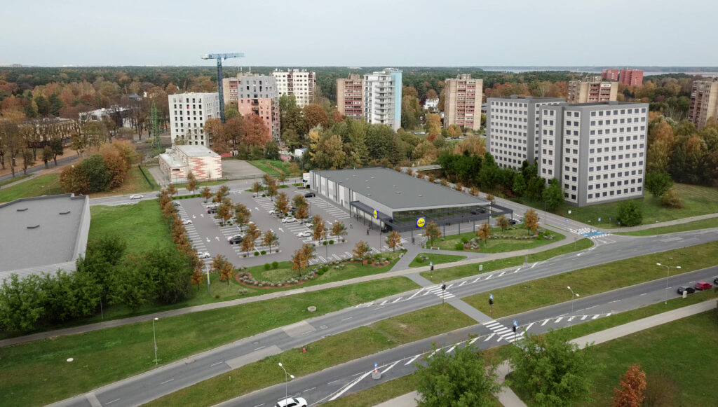 Lidl Ķīšezera iela 8 (Ķīšezera iela 8) - Food store - visualization