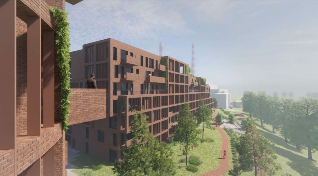 Elektrinės g. 3 (Elektrinės g. 3) - Daudzdzīvokļu nams - vizualizācija