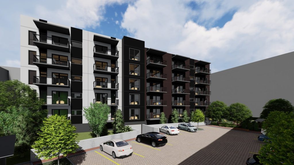 Krišjāņa Valdemāra iela b/n (Krišjāņa Valdemāra iela b/n) - Daugiabutis - vizualizacija