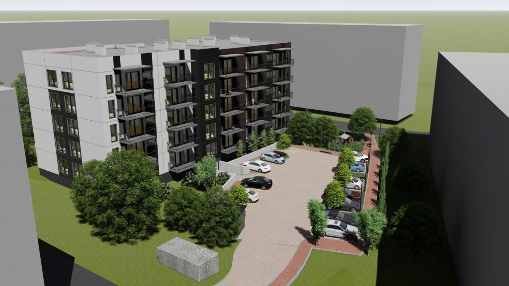 Krišjāņa Valdemāra iela b/n (Krišjāņa Valdemāra iela b/n) - Multi apartment - visualization