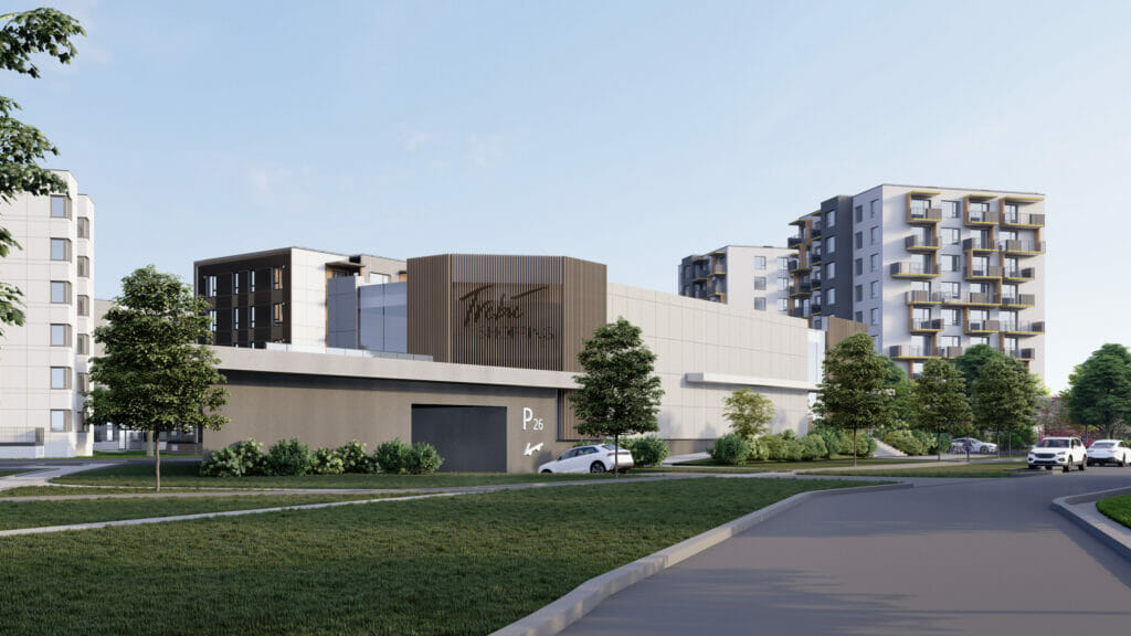 Trebū Shopping (Kupriču iela 1) - Non-food store - visualization