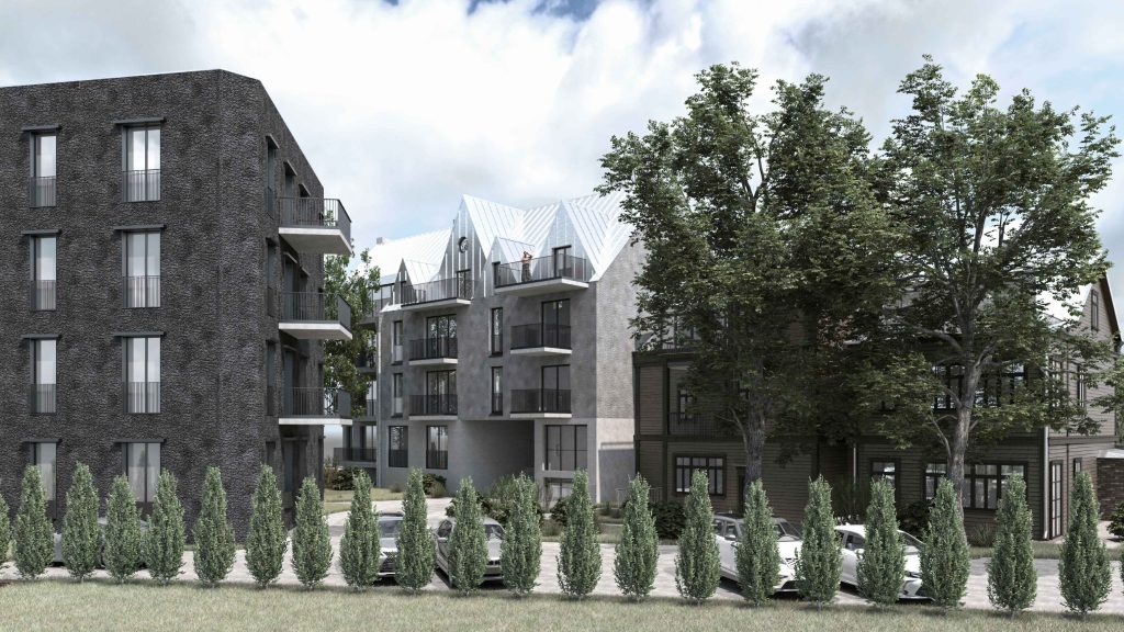 Āgenskalna Ozoli (Mazā Nometņu iela 22) - Multi apartment - visualization