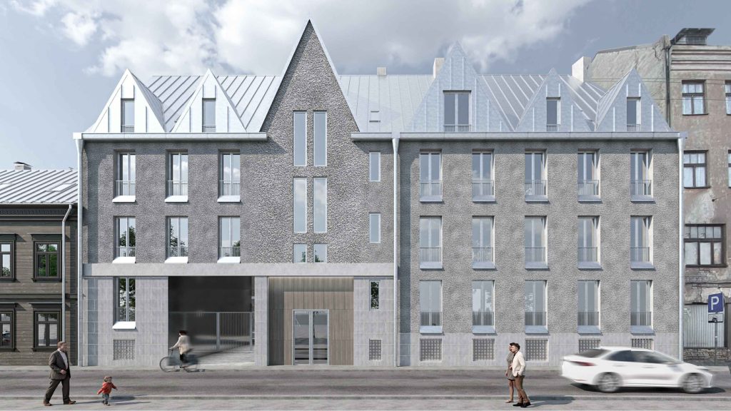 Āgenskalna Ozoli (Mazā Nometņu iela 22) - Multi apartment - visualization