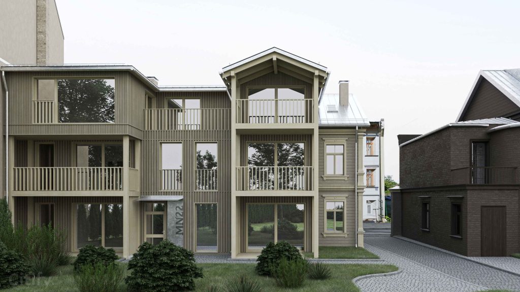Āgenskalna Ozoli (Mazā Nometņu iela 22) - Multi apartment - visualization