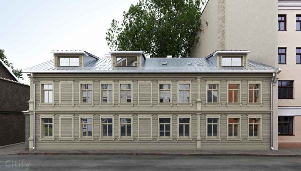 Āgenskalna Ozoli (Mazā Nometņu iela 22) - Multi apartment - visualization