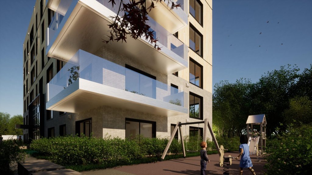 Mazā Ozolu iela 1 (Mazā Ozolu iela 1) - Multi apartment - visualization