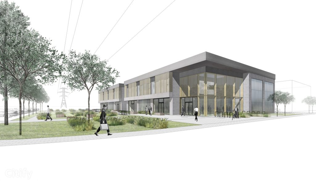 Mazirbes iela 3 (Mazirbes iela 3) - Biroju centrs, Tirdzniecības centrs - vizualizācija