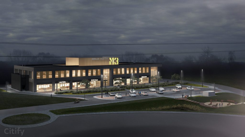 Mazirbes iela 3 (Mazirbes iela 3) - Biroju centrs, Tirdzniecības centrs - vizualizācija