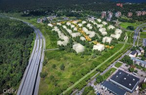 Mežaparka Rezidences teritorijas infrastruktūras izbūve – 1.kārta vizualizacija