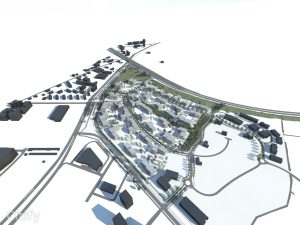 Mežaparka rezidences vizualizācija