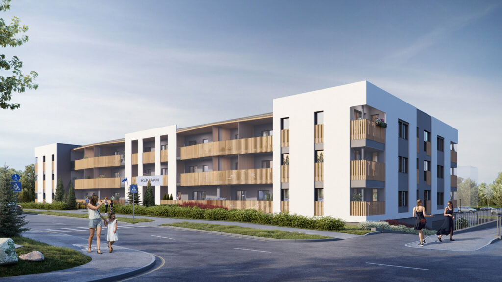 Pargi Kodu (Narva mnt 174d/1) - Daudzdzīvokļu nams - vizualizācija