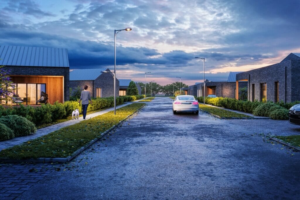 Naujoji Riešė (Tilto g. 21, 23, 23A, 25, 25A, 27, 27A, 29, 29A, 31, 31A, 33, 33A, 35, 35A, 37, 37A, 39, Jadvyškių g., Riešė) - Land plots - visualization