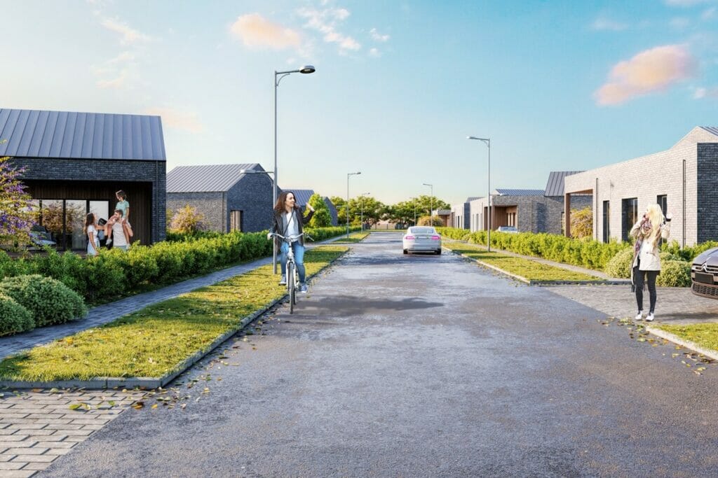 Naujoji Riešė (Tilto g. 21, 23, 23A, 25, 25A, 27, 27A, 29, 29A, 31, 31A, 33, 33A, 35, 35A, 37, 37A, 39, Jadvyškių g., Riešė) - Land plots - visualization