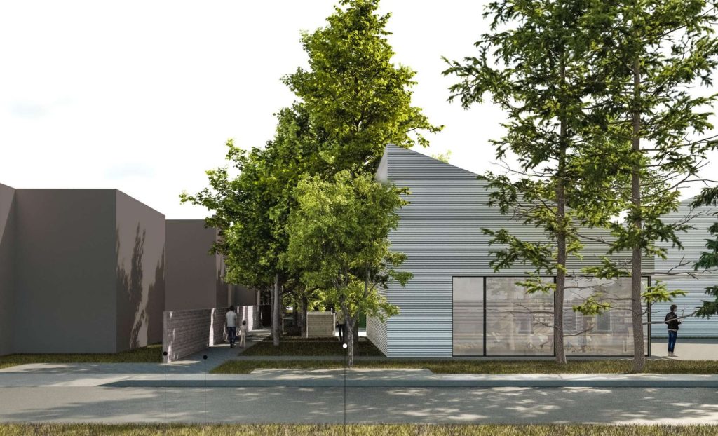 Pavilnio bendruomenės daugiafunkcis centras (Garsioji g. 3) - Cultural center, Library - visualization