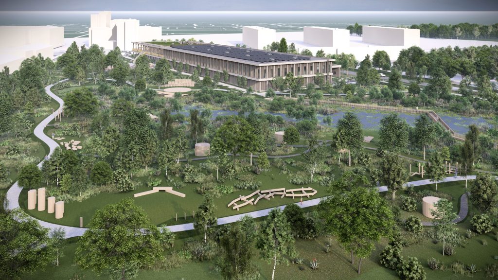 Lasnamäe ringmajanduskeskus (Punane 58) - Administrative, Recycling center, Warehouse / Distribution center - visualization