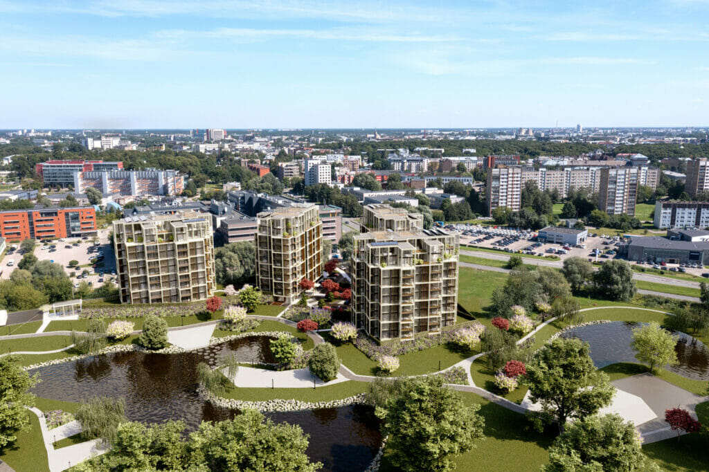 Skanstes iela 48 - 1. kārta, "A" ēka (Skanstes iela 48) - Multi apartment - visualization