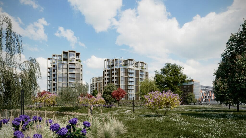 Skanstes iela 48 - 1. kārta, "A" ēka (Skanstes iela 48) - Multi apartment - visualization