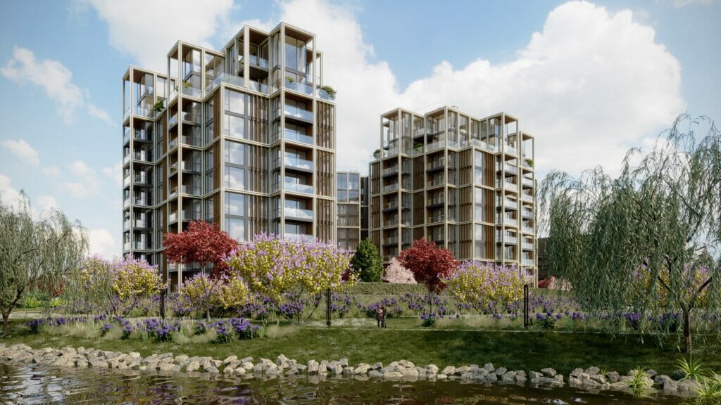 Skanstes iela 48 - 1. kārta, "A" ēka (Skanstes iela 48) - Multi apartment - visualization