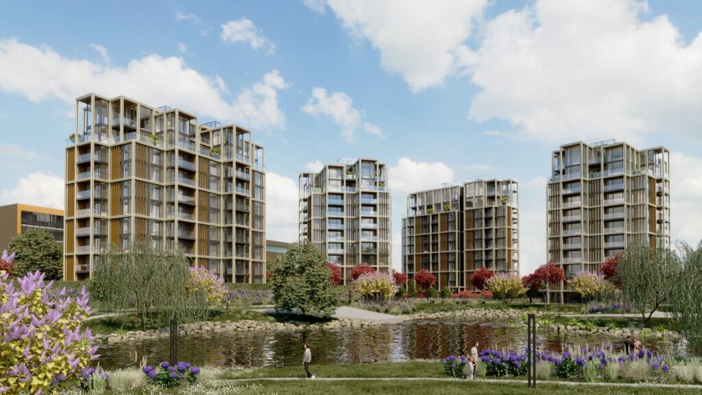 Skanstes iela 48 - 1. kārta, "A" ēka (Skanstes iela 48) - Multi apartment - visualization