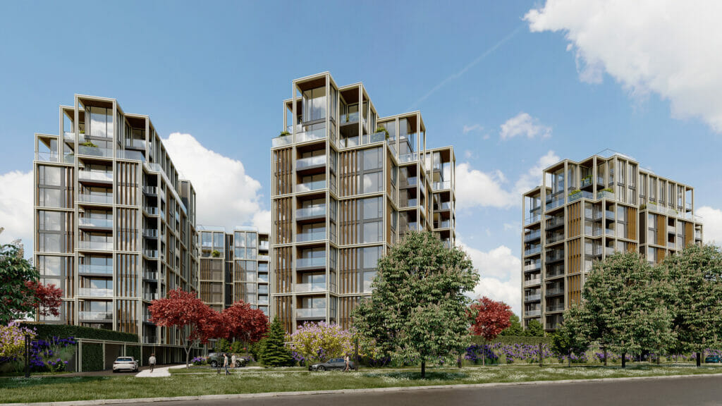 Skanstes iela 48 - 1. kārta, "A" ēka (Skanstes iela 48) - Multi apartment - visualization