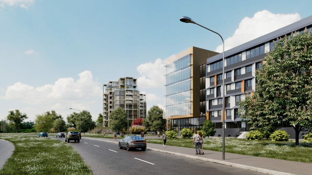 Skanstes iela 48 - 1. kārta, "A" ēka (Skanstes iela 48) - Multi apartment - visualization