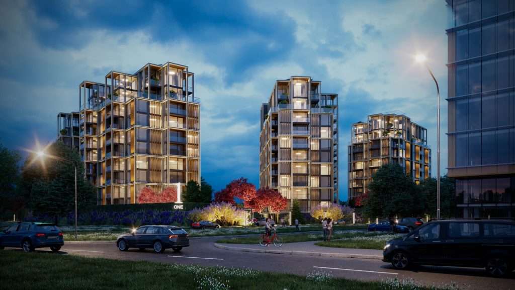 Skanstes iela 48 - 1. kārta, "A" ēka (Skanstes iela 48) - Multi apartment - visualization