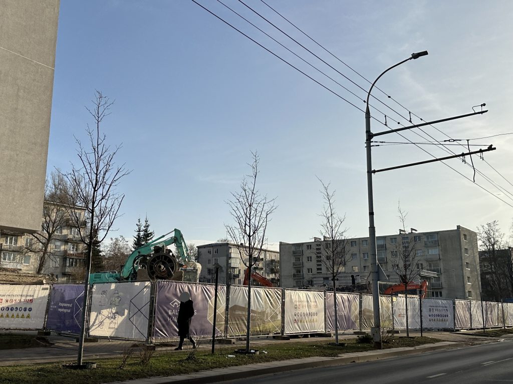 IKI Antakalnio g. 71 (Antakalnio g. 71) - Food store - construction photos