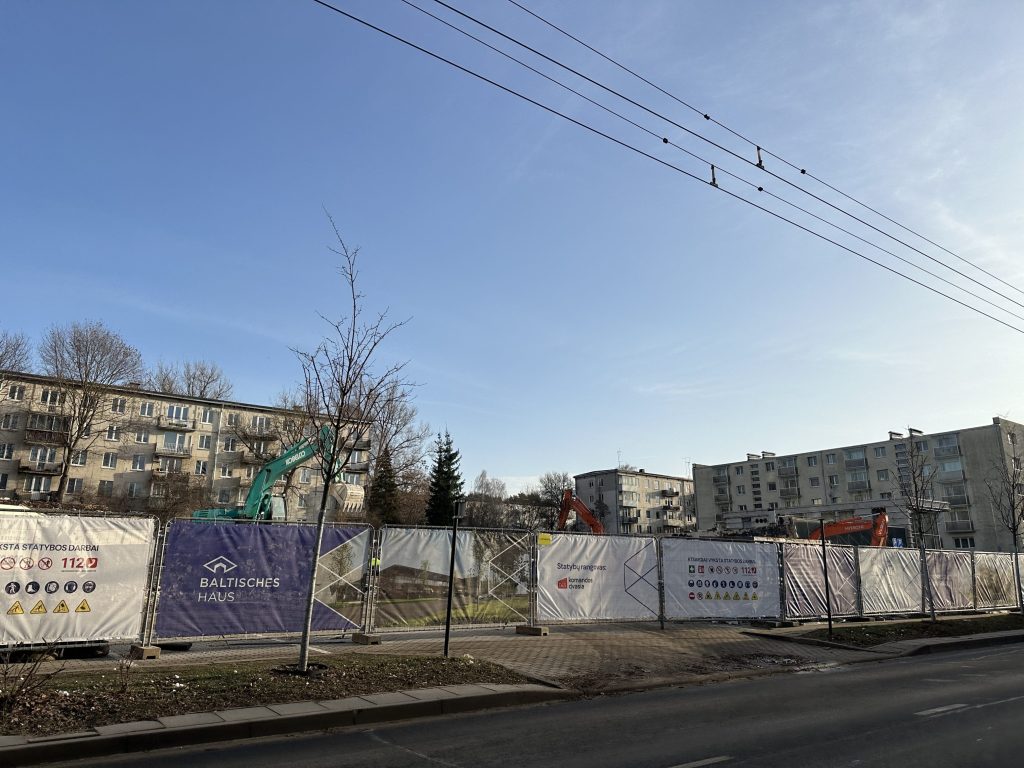 IKI Antakalnio g. 71 (Antakalnio g. 71) - Food store - construction photos