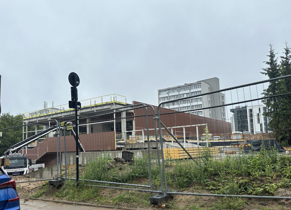 IKI Antakalnio g. 71 (Antakalnio g. 71) - Food store - construction photos